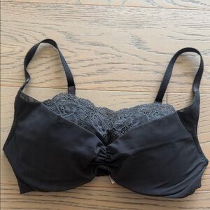 Victoria's Secret Black Lace Push-Up Bra